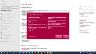 Restablecer Windows 10 a fábrica [upl. by Nnylasor]
