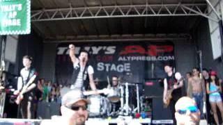 Sum 41 quotThe Hell Songquot amp quotInto Deepquot at Warped Tour 2011 Carson [upl. by Kemme]