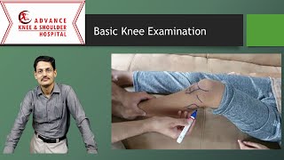 Basic Knee examination [upl. by Damita]