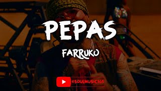 Farruko  Pepas Spanish  English Lyrics Video HD [upl. by Adi]