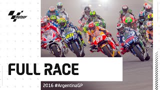 2016 ArgentinaGP  MotoGP™ Full Race [upl. by Beatriz531]