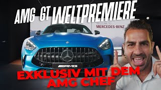 Weltpremiere 🔥 MercedesAMG GT I Hamid Mossadegh [upl. by Ytitsahc]