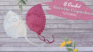 Los bebés se ven tan tiernos con estos Gorros Capucha a Crochet [upl. by Naiditch537]