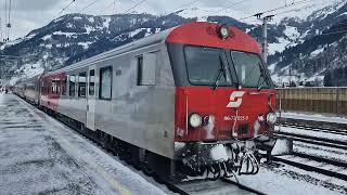 Abfahrt des InterCity 898 am 29112023 in Dorfgastein [upl. by Veta647]