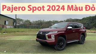 Mitsubishi Pajero Sport 2024  Màu Đỏ Đun [upl. by Sly]