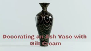 Decorating an Ash Vase  Chestnut Products [upl. by Trip]