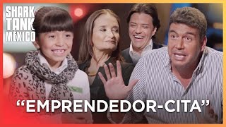 ¡La emprendedora más joven del programa 🤯  Shark Tank Mexico [upl. by Harriette339]