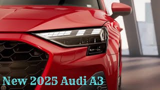 New 2025 Audi A3 Sedan Interior Features and Technology [upl. by Refinnaej]