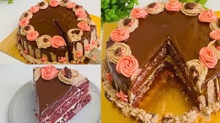 Chocolate cake recipeHow to make chocolate cakeHomemade Moist chocolate cakeতিনটি ডিমের তৈরী [upl. by Broderic]