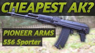 Unboxing the cheapest AK available in 2024 Pioneer arms 556 sporter underfolder [upl. by Nbi989]