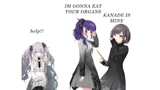 Ashite but ena and mafuyu fight over kanade repost A PJSK VOICEOVER [upl. by Rubel]