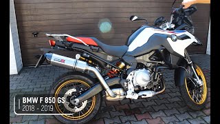 ⚡️DOMINATOR Exhaust Official 🏍 BMW F 850 GS 2018  2019 [upl. by Raila]