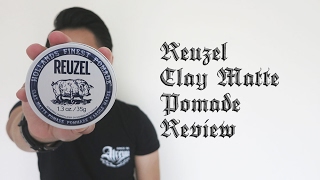 Reuzel Clay Matte Pomade Review [upl. by Trotter]