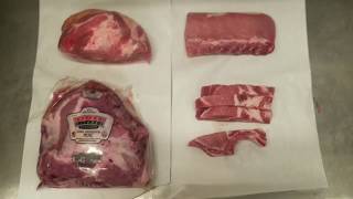 4 cuts of pork to make quot pulled pork quot with pulledpork pork porkmeal [upl. by Katherine]