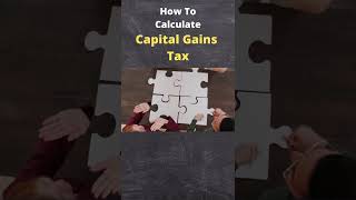 How To Calculate Capital Gains Tax CGT for Beginners 🏫💰  Australia 2022 Tax Return shorts [upl. by Kiraa209]