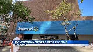 Downtown Honolulu stores keep closing worrying locals [upl. by Nolak]