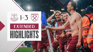 Extended Highlights  Dramatic Merseyside Ending  Everton 13 West Ham  Premier League [upl. by Berenice679]