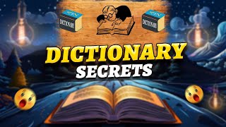 Dictionary Secrets How It Works and Fascinating Facts You Didnt Know  Voice of magesh [upl. by Ayiak]