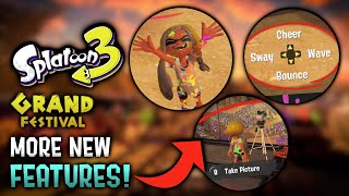 New Grand Festival Features Revealed  Splatoon 3 [upl. by Leighton]