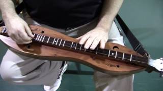 Folkcraft® Instruments Mountain Dulcimer Demonstration [upl. by Oisacin]