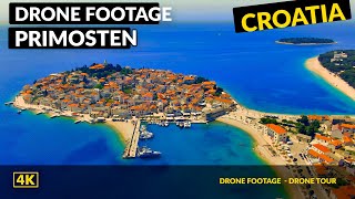 Primosten Croatia Drone footage [upl. by Jegar671]