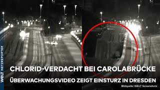 CAROLABRÜCKE ChloridVerdacht Ist das die Ursache für das EinsturzDrama in Dresden [upl. by Tove]