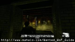 Wanted Weapons of Fate Walkthrough  Curving Bullets Training Tutorial HD [upl. by Jeanine870]