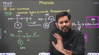 Alcohols Ethers and Phenols । Class12 L4  Complete Phenols pankaj sir [upl. by Annaert]