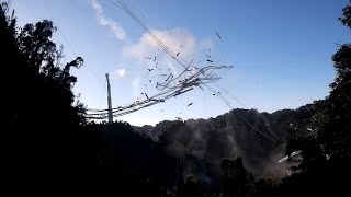 Worlds largest radio telescope collapses [upl. by Llorrad]