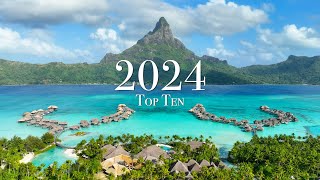 Top 10 Places To Visit in 2024 Travel Year [upl. by Nauj]