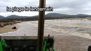 Inondations flooding spectaculaire a Port Grimaud le 27112014 [upl. by Araht]