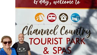 Channel Country Tourist Park and Spas  QUILPIE  Caravan Park walkthrough [upl. by Amlez]