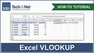 How to use the VLOOKUP function in Excel [upl. by Enirehtak]