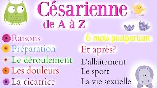 Césarienne programmée de A à Z SANS TABOU  6 mois postpartum [upl. by Alioz]