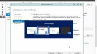 How to create and configure SMB Share on Windows server 2012 R2 [upl. by Guimond]