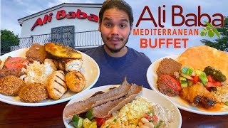 All you can eat Mediterranean Food 1st time trying [upl. by Heindrick201]