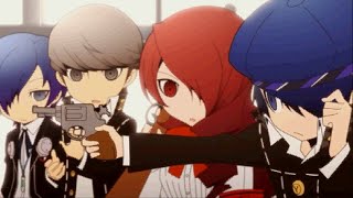 Persona Q  P3 and P4 Cast Getting to Know Each Other [upl. by Nosyrb8]