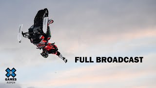 Snowmobile Freestyle FULL BROADCAST  X Games Aspen 2020 [upl. by Bradlee]