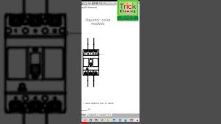 Disjuntor caixa moldada  BLOCOS DINÂMICOS PARA AUTOCAD SHORTS [upl. by Sanfourd]