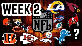 FULL NFL WEEK 2 Picks and Predictions 2024 [upl. by Ynnaffit]