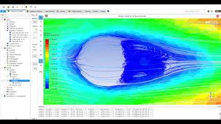 A flow past sphere Parallel Fluent Reynolds number [upl. by Eltsyrk]