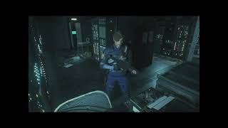 RE2 Remake w RE2 Classic Sounds and Classic Camera Leon A Part 6 [upl. by Nereen607]