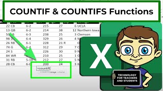 The Excel COUNTIF and COUNTIFS Functions [upl. by Melinde]