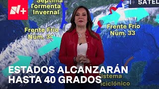 Clima hoy 9 de febrero de 2024 Llega séptima tormenta invernal  Las Noticias [upl. by Sezen]