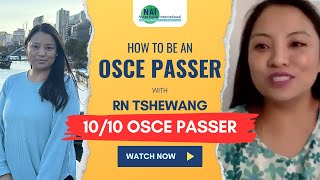 How to become an OSCE Passer Ft naibaby RN Tshewang🎉 nclex osce ngn obapathway australia [upl. by Adnauq689]