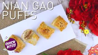 Quick Bites  Nian Gao Puffs [upl. by Fessuoy]