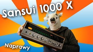 NaprawyAmplituner Sansui 1000X [upl. by Asen]