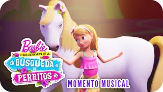 Live In The Moment  Momento Musical  Barbie™ y sus hermanas en quotLa búsqueda de perritosquot [upl. by Ffoeg234]