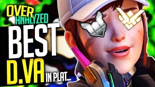 Overwatch Coaching  The BEST DVa in PLAT OverAnalyzed [upl. by Ativ539]