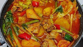 Chicken Pochero  Pocherong Manok  Chicken Recipe [upl. by Aneekal]